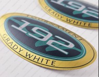 Grady White 192 Tournament Decals Set of 2 x 5"